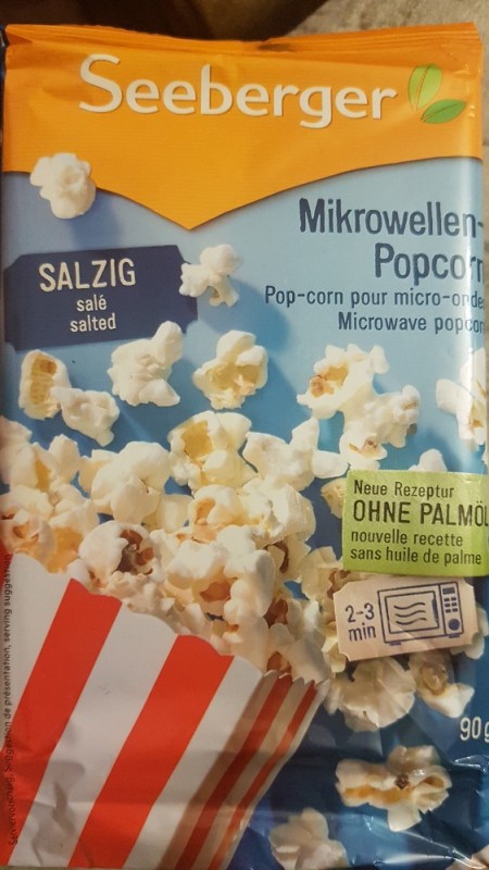 mikrowellen popcorn, salzig ohne palmöl von meenre | Hochgeladen von: meenre