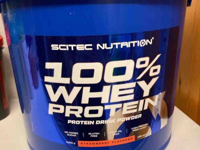 100% Whey Protein (Strawberry Falvored) von Felix200996 | Hochgeladen von: Felix200996