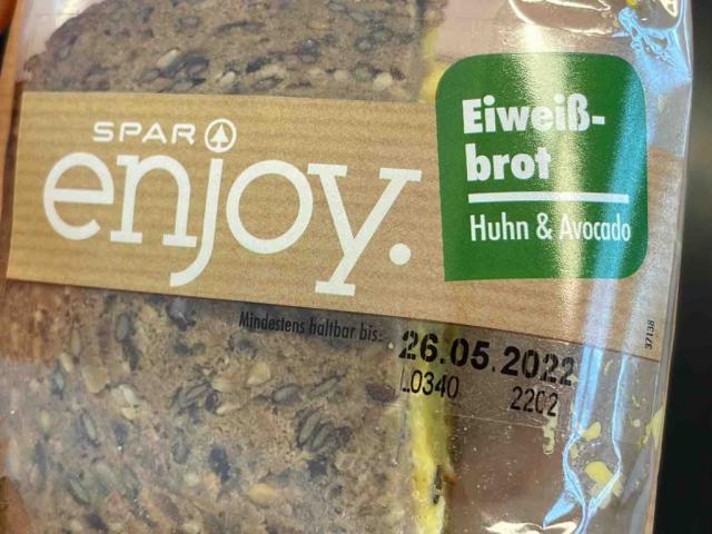 Spar enjoy Eiweißbrot mit Huhn & Avocado by flinzer | Hochgeladen von: flinzer