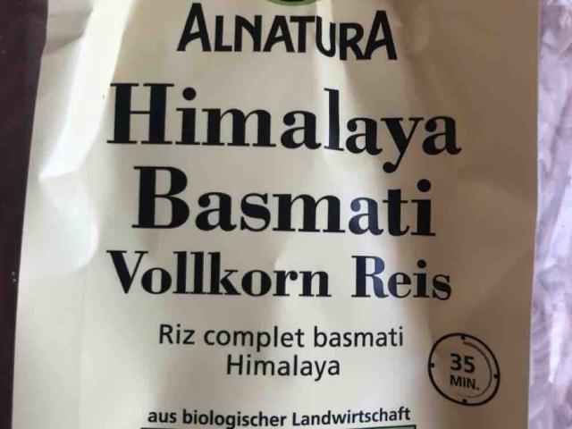 Vollkorn Himalaya Basmati Reis von BiNaBar | Hochgeladen von: BiNaBar