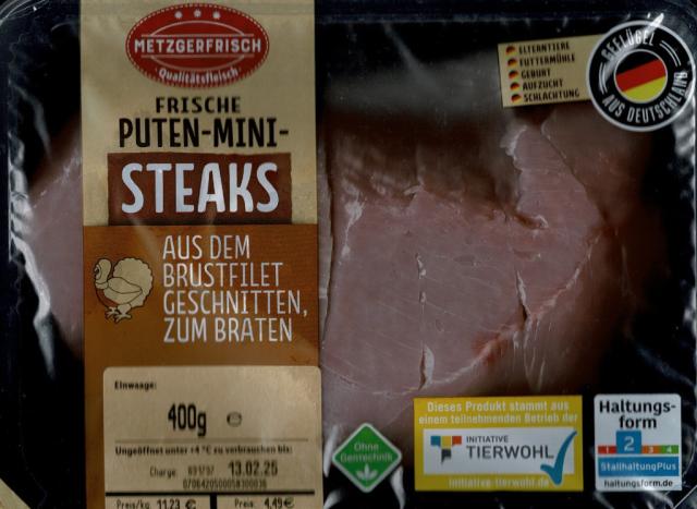 Frische Puten-Mini-Steaks | Hochgeladen von: ZDR