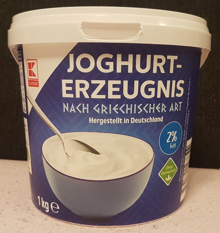 KClassic, joghurterzeugnis nach griechischer art Kalorien Neue
