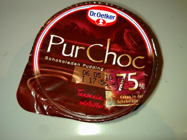 Pur Choc, Schokoladenpudding 75% | Hochgeladen von: Goofy83