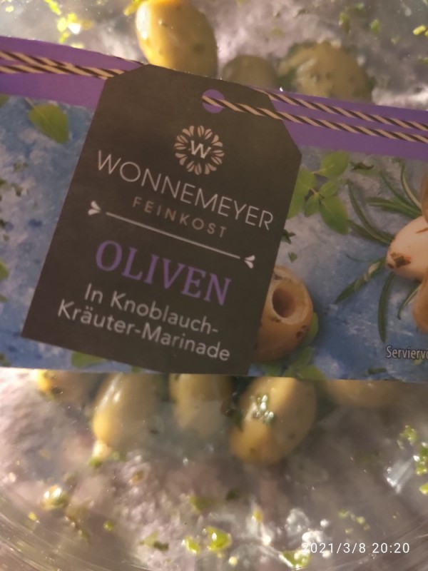Oliven in  Knoblauch-Kräuter Marinade von An Ke | Hochgeladen von: An Ke