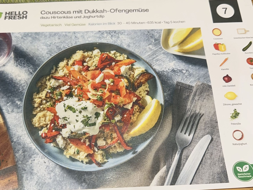 Couscous mit Dukkah-Ofengemüse, Hello Fresh von martinthurnbache | Hochgeladen von: martinthurnbacher Couscous mit Dukkah-Ofengemüse, Hello Fresh von martinthurnbache | Hochgeladen von: martinthurnbacher