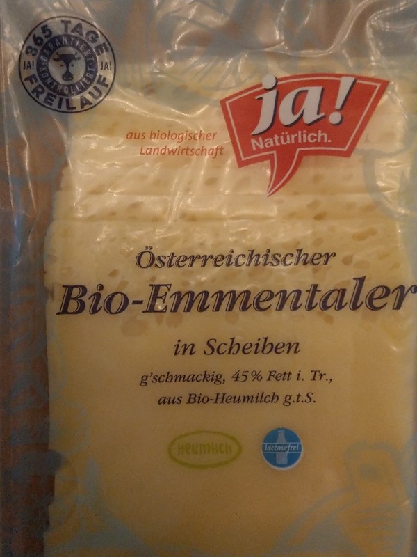 Bio-Emmentaler in Scheiben, Hartkäse, 45 % F. i. T. von Eatlessw | Hochgeladen von: Eatlesswalkmore
