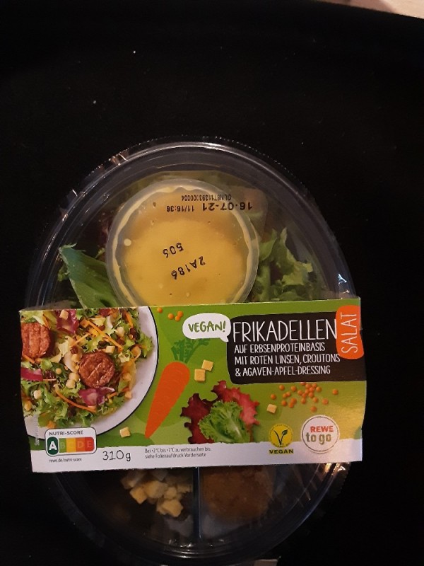 Rewe Salat Frikad. vegan von Sternchen1511 | Hochgeladen von: Sternchen1511