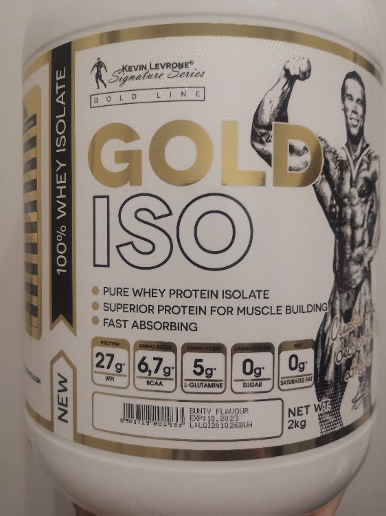 Kevin Levrone Gold ISO Whey, with Amino Acid Profile von WereBea | Hochgeladen von: WereBear