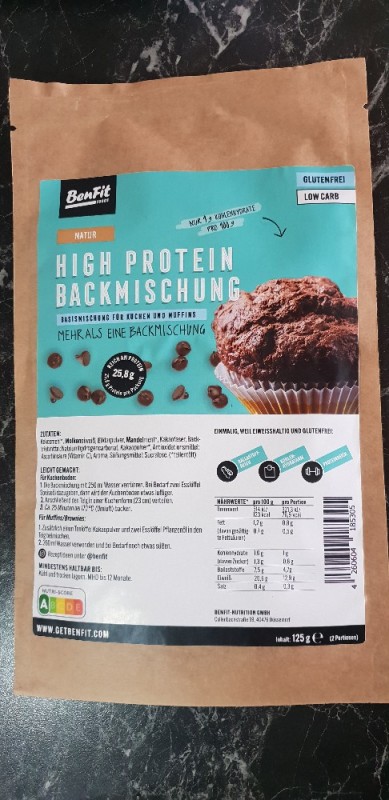 High Protein Backmischung, für Kuchen und Muffins von Leonie822f | Hochgeladen von: Leonie822f