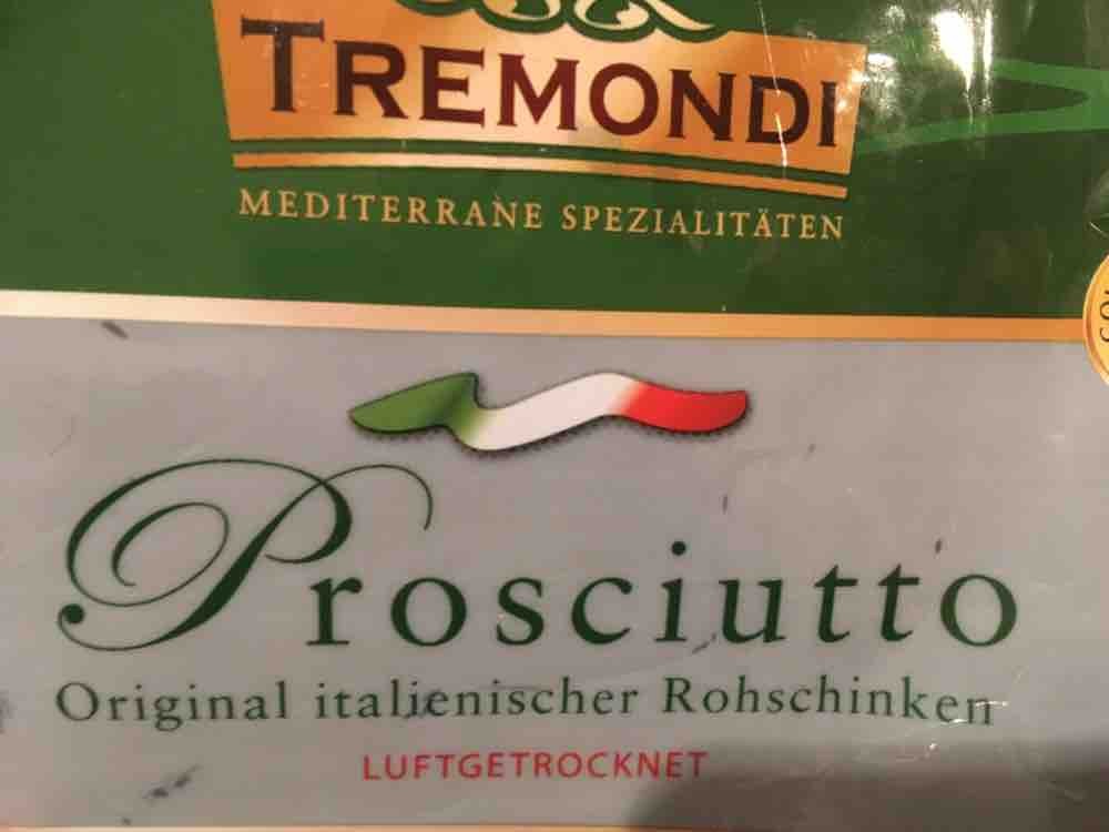 Tremondi, Prosciutto, original italienischer Schinken Kalorien ...