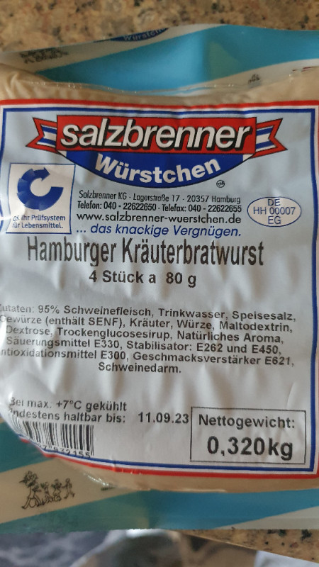 Hamburger Kräuterbratwurst von kylotta | Hochgeladen von: kylotta