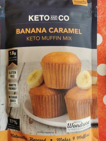 Keto and Co Muffin Mix, Banana Caramel by cannabold | Uploaded by: cannabold