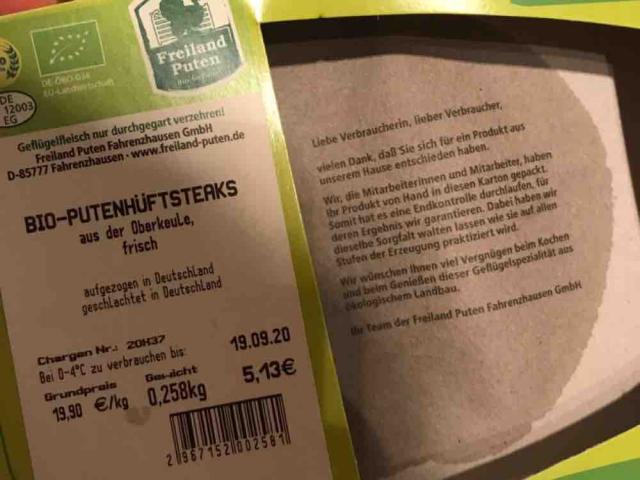 bio putenhüftsteak, aus der oberkeule von maximistery | Hochgeladen von: maximistery