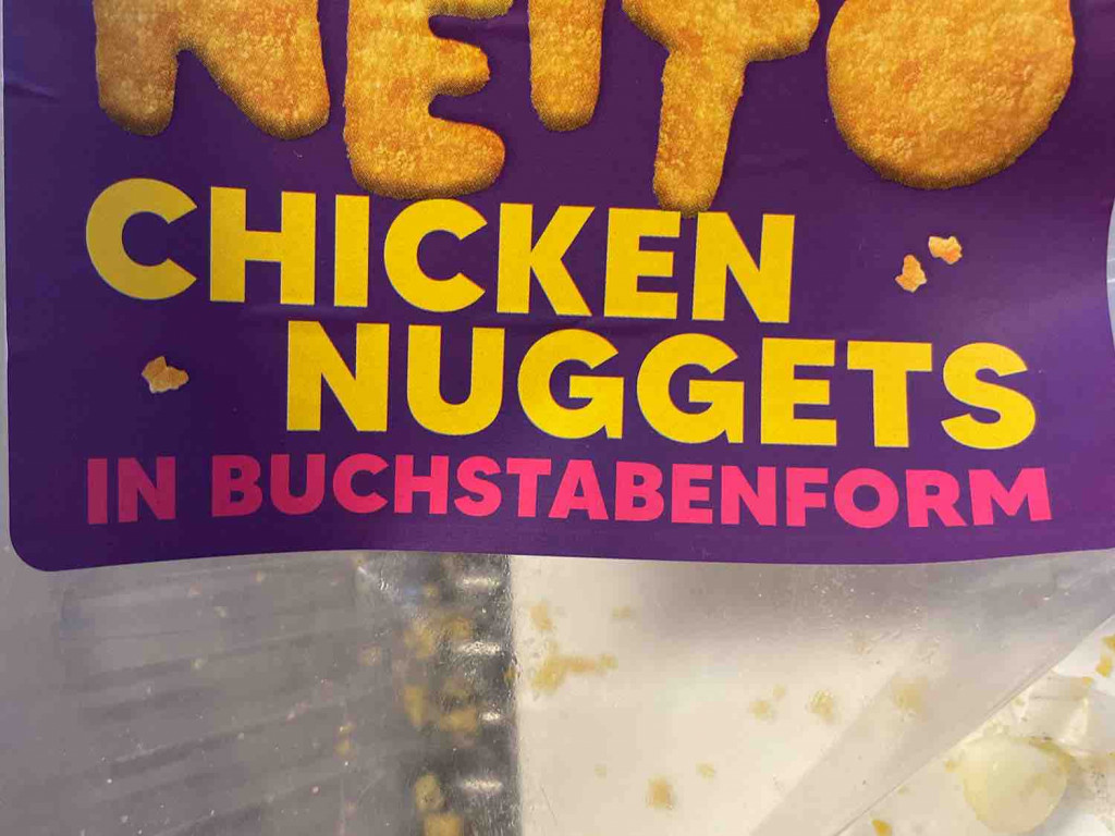 Chicken Nuggets, in Buchstabenform von Iamjensg | Hochgeladen von: Iamjensg
