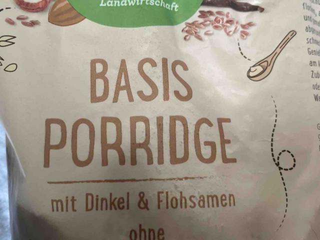 DM Bio Basis Porridge, mit Dinkel & Flohsamen ohne Zuckerzus | Hochgeladen von: joannagoletzko463