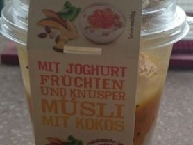 Frühstücks-Becher mit Joghurt Früchten und Knusper Müsli mit | Hochgeladen von: chilipepper73