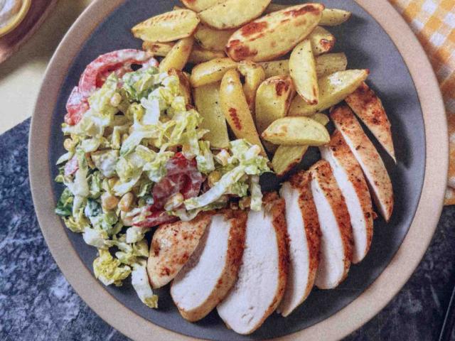 Cajun-Chicken mit Salat, Hello fresh von mrsK | Hochgeladen von: mrsK