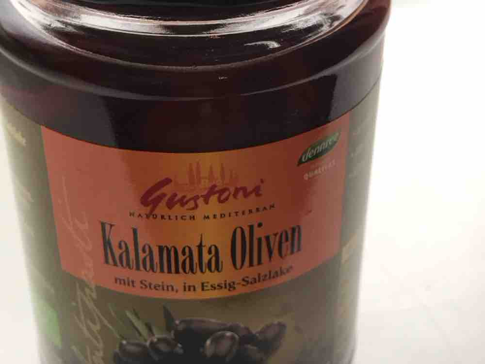 Kalamata Oliven, mit Stein, in Essig-Salzlake von yvonniko | Hochgeladen von: yvonniko