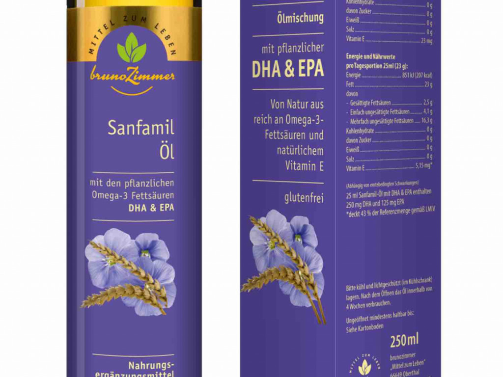 Sanfamil Ölmischung, DHA & EPA von kimaline | Hochgeladen von: kimaline