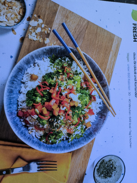 Kuba Kokus Bowl mit Nektarinen-Paprika-Salsa von McGreen | Hochgeladen von: McGreen