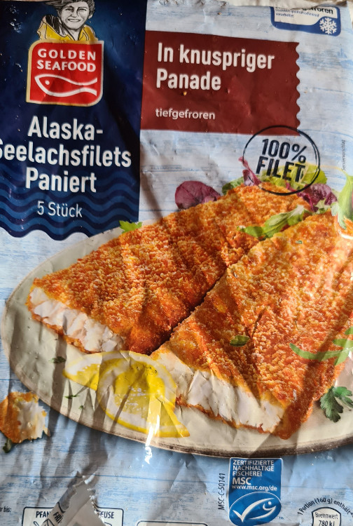 Golden Seafood Alaska Seelachs Filet Paniert von bari60 | Hochgeladen von: bari60