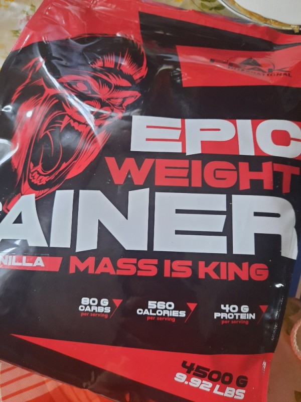 Epic Weight Gainer, Mass is King von andreipumper | Hochgeladen von: andreipumper