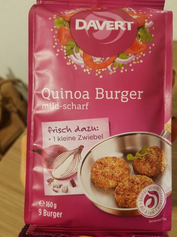 Quinoa Burger, mild scharf von Campbell | Hochgeladen von: Campbell