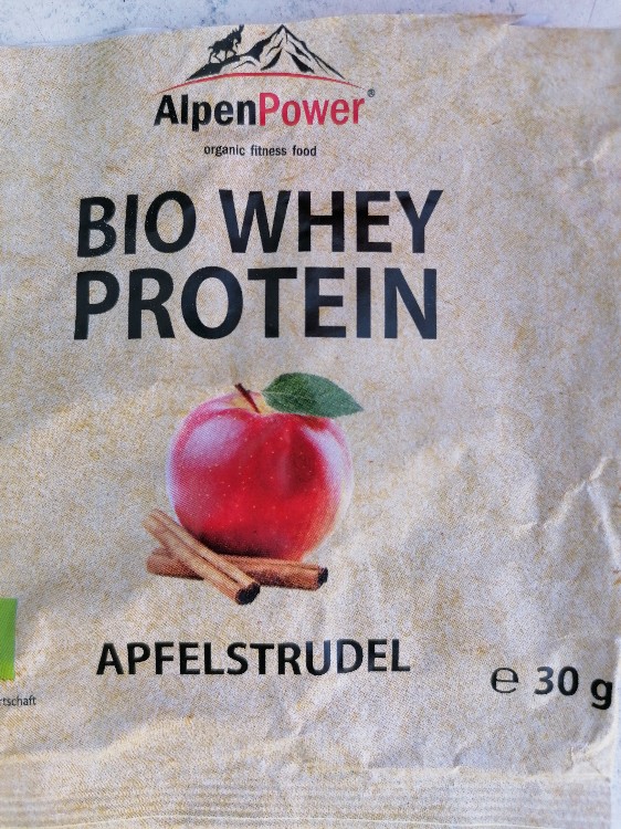 Alpenpower, Bio Whey Protein Apfelstrudel von Barbarella29 | Hochgeladen von: Barbarella29