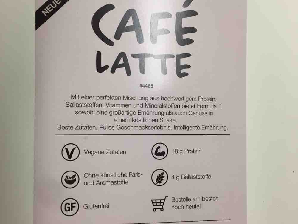 Formula 1 Café Latte Nährshake, Café Latte von radim72cz | Hochgeladen von: radim72cz