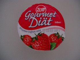 Zott Gourmet Diät Joghurt Erdbeer, Erdbeere | Hochgeladen von: Juvel5