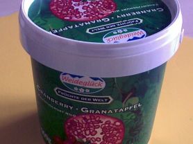 Weideglück Fruchtjoghurt mild, Cranberry + Granatapfel | Hochgeladen von: Susispinne