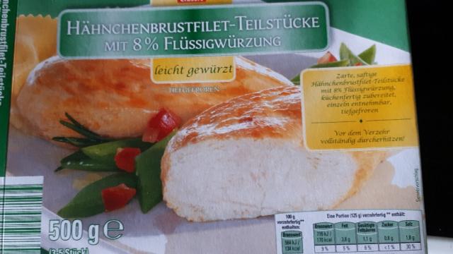 Hähnchenbrustfilet-Teilstücke verzehrfertig, mit 8% Flüssigwürzu | Hochgeladen von: Corina2017