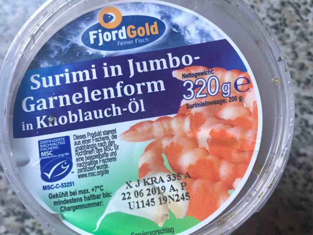 Surimi in Jumbo Gaenelen , in Knoblauch Öl  von ORakic74 | Hochgeladen von: ORakic74