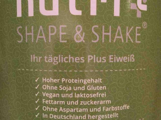 nutri+   shape & shake, neutral, vegan & sojafrei von Ri | Hochgeladen von: Richie79