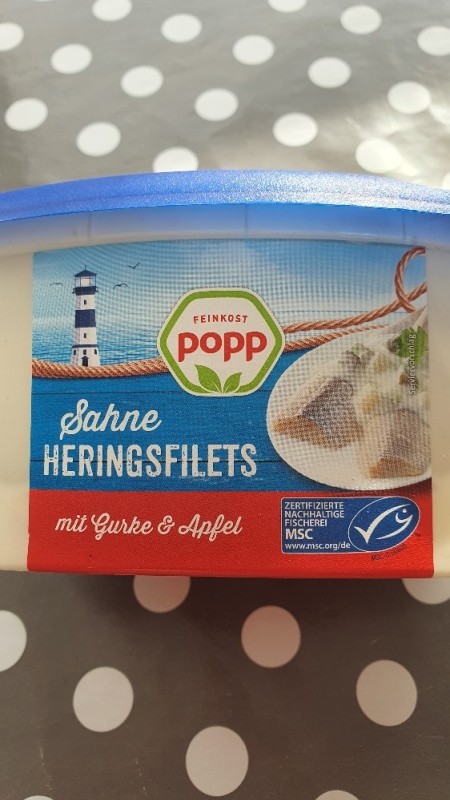 Sagneheringsfilets, mit Gurke & Apfel von Kathiwf | Hochgeladen von: Kathiwf