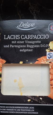 Lachs Carpaccio, mit Vinaigrette und Parmigiano Reggiano g. U. v | Hochgeladen von: bodyguard18