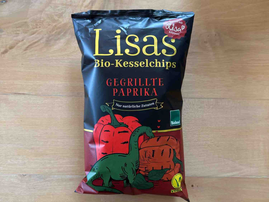 Lisas Bio-Kesselchips Gegrillte Paprika, Vegan von Eloquent | Hochgeladen von: Eloquent