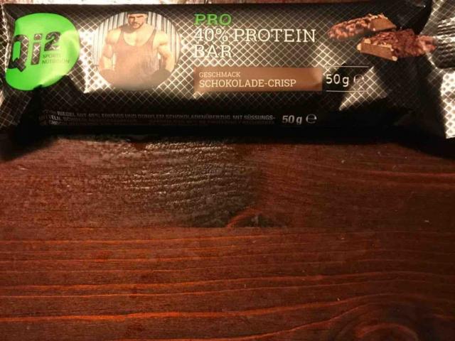 Qi2 Pro 40% Protein Bar Shoko-Crisp von AteBee | Hochgeladen von: AteBee