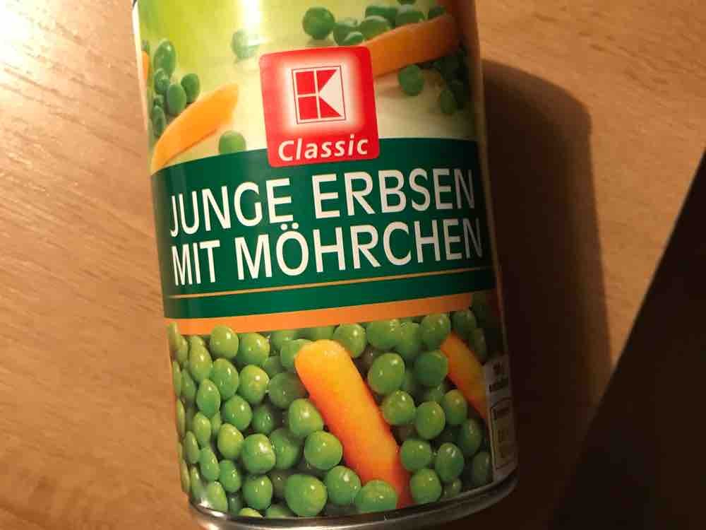 K Classic Junge Erbsen Mit Mohrchen Dose Kalorien Gemusekonserven Fddb