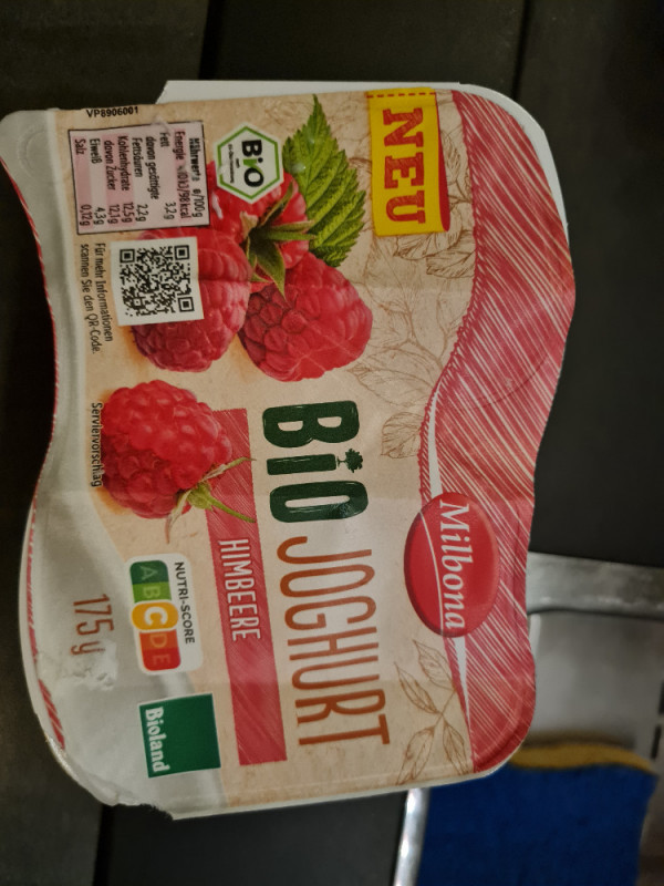 Milbona Bio Joghurt, Himbeere von ChocoFan | Hochgeladen von: ChocoFan