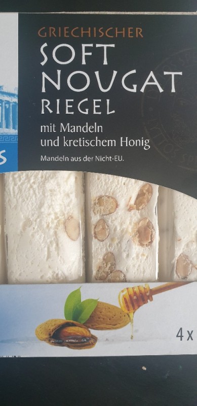 Soft Nougat Riegel, mit Mandeln und kretischem Honig von jessica | Hochgeladen von: jessicaterrorzic742