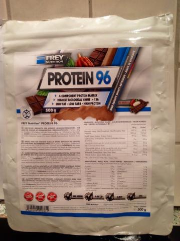 Frey Nutriton Protein 96 , Schoko | Hochgeladen von: Idaepunkt