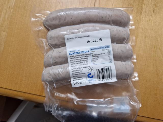 Delikates Rostbratwurst , Herzhaft | Hochgeladen von: owagner