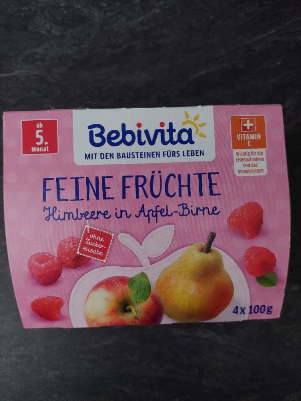 Feine Früchte Himbeer in Apfel  Birne, Bebivita von frolain | Hochgeladen von: frolain