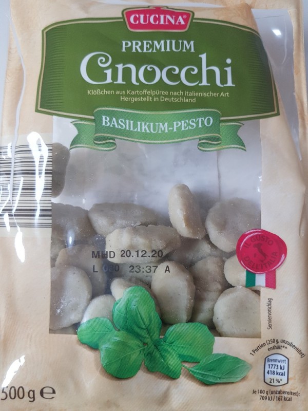 Premium Gnocci, Basilikum-Pesto von Bussard | Hochgeladen von: Bussard