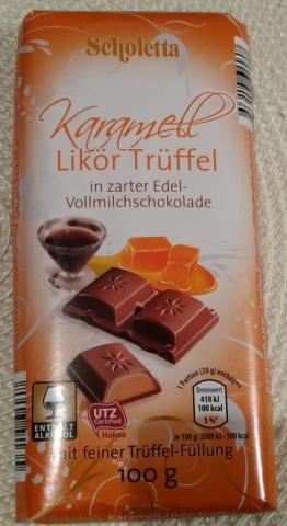 Karamell Likör Trüffel in zarter Vollmilchschokolade | Hochgeladen von: Bellis