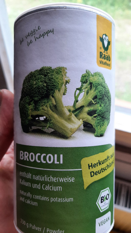 BROCCOLI Powder vegan, enthält natürlicherweise Kalium und Calci | Hochgeladen von: Cocostar