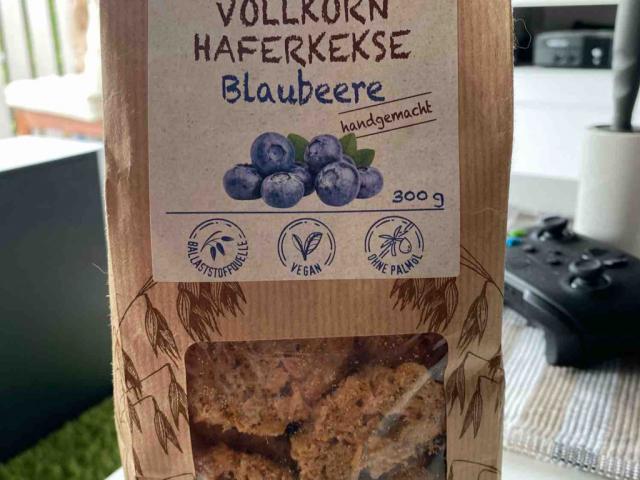 Vollkorn Haferkekse Blaubeere, vegan, balaststoffquelle, ohne Pa | Hochgeladen von: nojiro