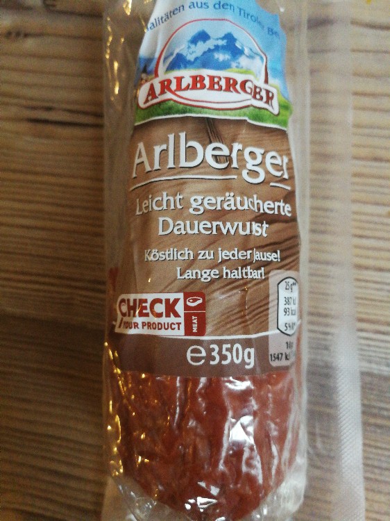 Arlberger, Leicht geräucherte Dauerwurst von mothias81 | Hochgeladen von: mothias81