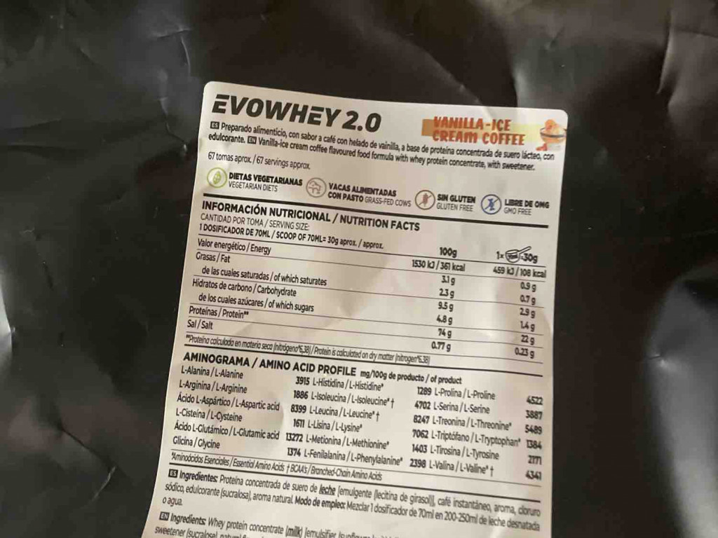 Evowhey 2.0 Vanilla-Ice Cream Coffee von Mike11 | Hochgeladen von: Mike11